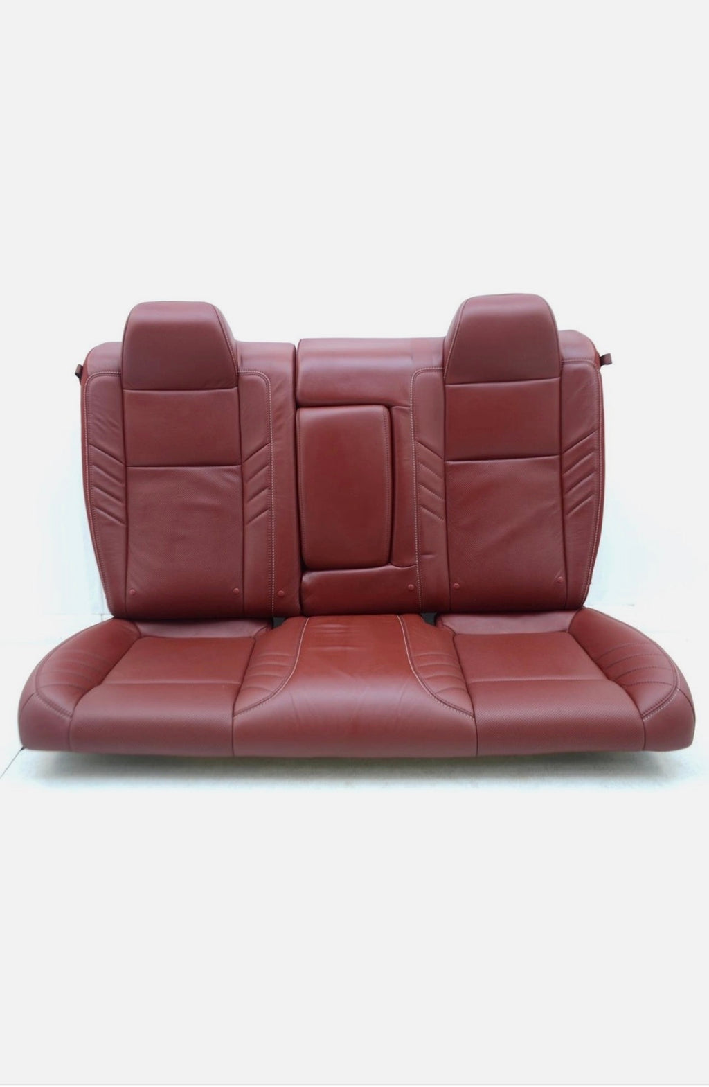 2015 - 2023 DODGE CHALLENGER SRT HELLCAT OEM DEMONIC RED LAGUNA LEATHER SEATS